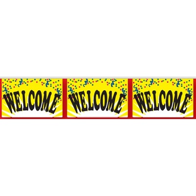 60' Confetti Collection Pennant (Welcome)