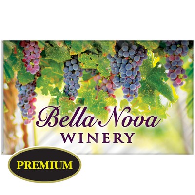 6' x 10' Digitally Printed Single Reverse Knitted Polyester Flags