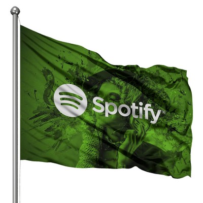 Fully Sublimated Flag Single Sided 4' x 6'