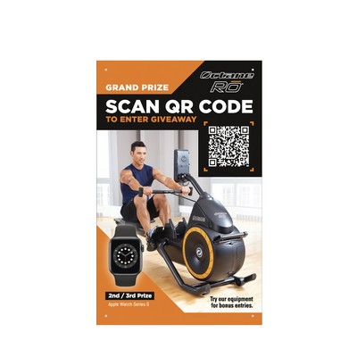 X-Large - X-Stand Large Economy Gloss Vinyl Banner (Banner Only) Full Color