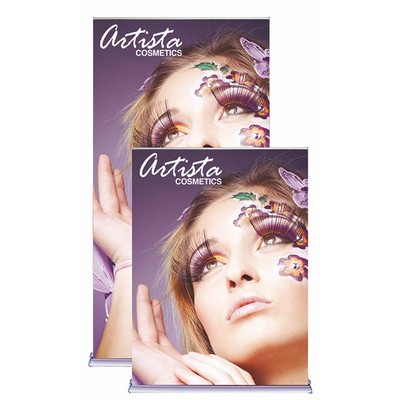 48" Silverstep - 92"h Fabric Graphic Package