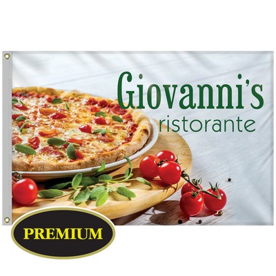 4' x 6' Digitally Printed Single Reverse Knitted Polyester Flags