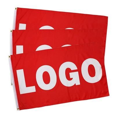 3' x 5' Standard Printed Single Reverse Knit Poly Flag