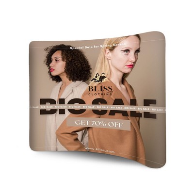 8' x 8' Curve Pillow Case Backdrop - Double Sided