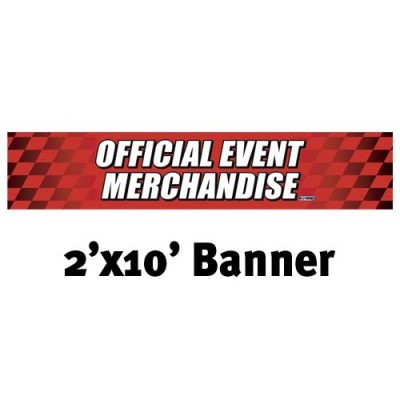 Custom Full Color Banner 2' x 10' - 13 oz. Vinyl with grommets