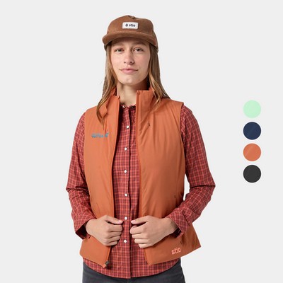 STIO® Women's Fernos Insulated Vest with Custom Logo
