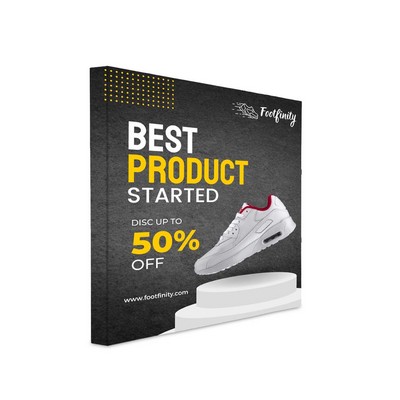 8' x 8' Fabric Pop Up Straight Display (Graphic only)