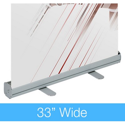 Econo 33 Vinyl Retractable Stand