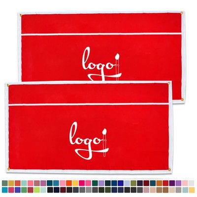 3' X 5' Custom Two-Sided Flag Full Color Print