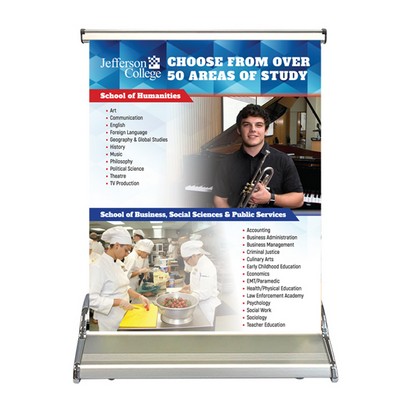 Extra Small Superior Retractable Banner Only (24"X21 To 35")