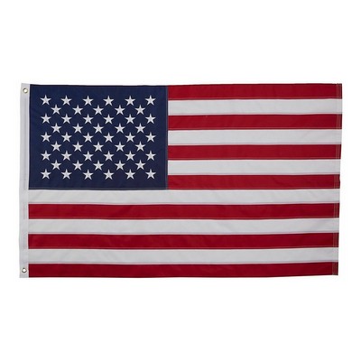 American 3'x5' Embroidered Stars & Stripes US Flag