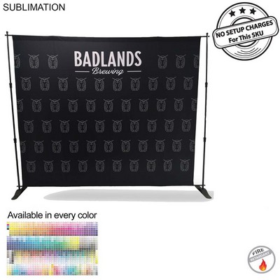 10' Exhibitor Expanding Display Kit, Media Wall, Backdrop, with Full Color Graphics