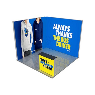 10' Backlit Trade Show Display - Design 5 (Single Sided)